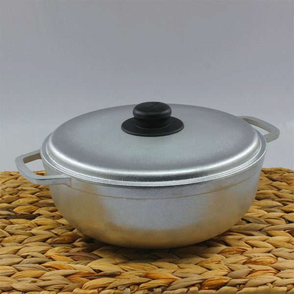 Caldero 30 cm 6 lt Aluminio Fundido Universal