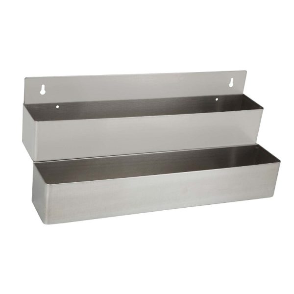 Soporte Recipiente Bar Speed Rail Doble 55 Cm