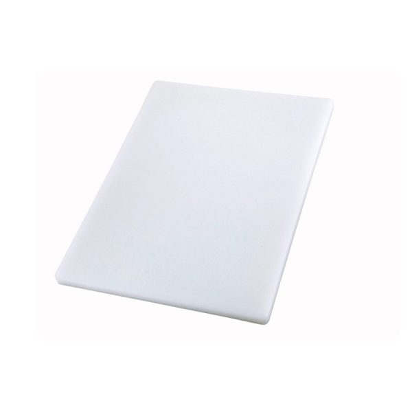 Tabla Plastica Blanca 30X46X2,5 Cm Winco