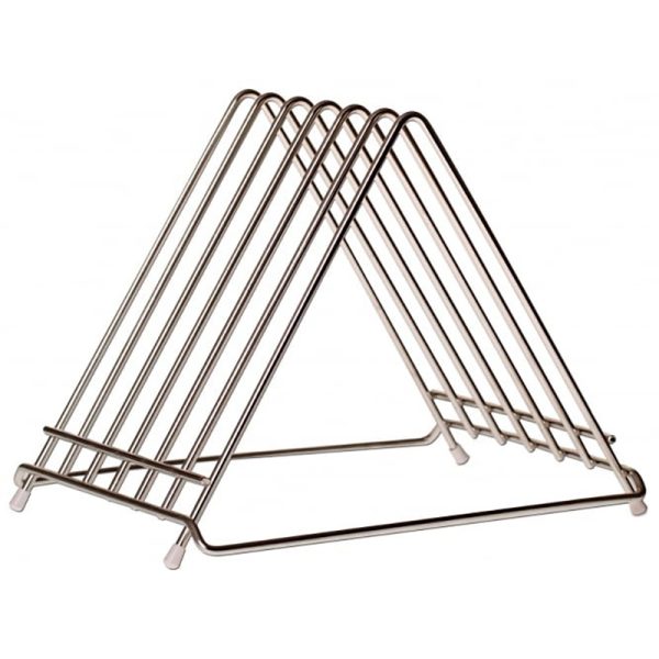 Rack Triangular Ordenador Tablas Acero Inox.