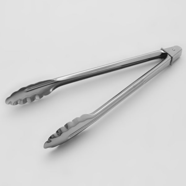 Tenaza 40 Cm Acero Inoxidable C/Seguro Winco
