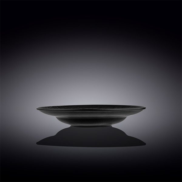Plato Redondo Hondo 25,5 Cm SlateStone by Wilmax - Imagen 3