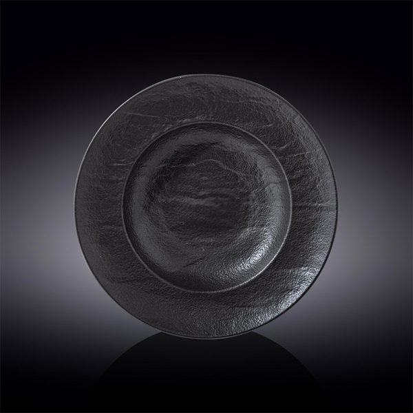 Plato Redondo Hondo 28,5 Cm SlateStone by Wilmax