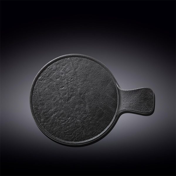 Plato Servir Pizza Con Mango 30,5 x 21,5 Cm SlateStone by Wilmax