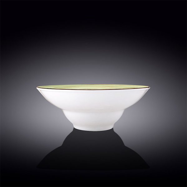 Fuente Redonda Profunda 25,5 Cm Spiral Pistachio Wilmax Boom Color - Imagen 3