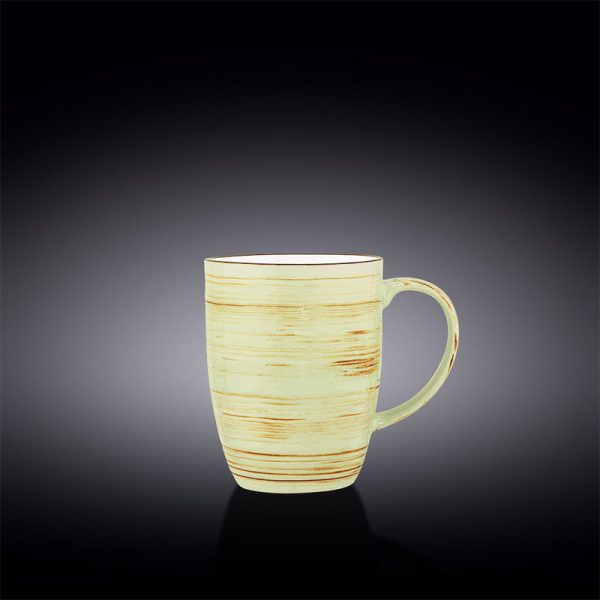 Tazón Mug 460 Ml Spiral Pistachio Wilmax Boom Color