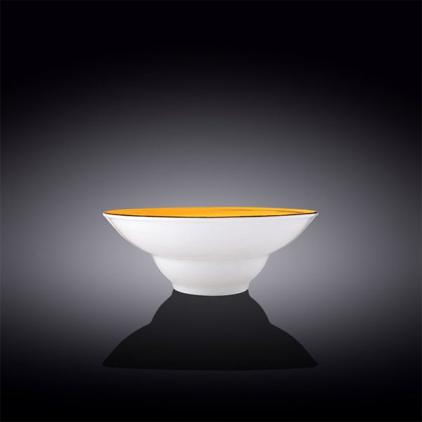 Fuente Redonda Profunda 20 Cm Spiral Yellow Wilmax Boom Color - Imagen 3