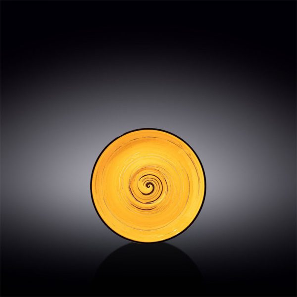Taza Capuchino 110 Ml c/Platillo Spiral Yellow Wilmax Boom Color - Imagen 3
