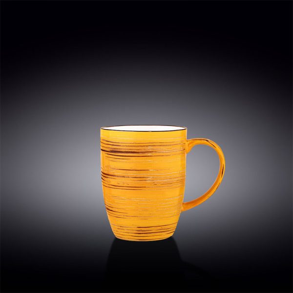 Tazón Mug 460 Ml Spiral Yellow Wilmax Boom Color