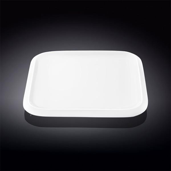 Plato Cuadrado Snack Wilmax 20 Cm