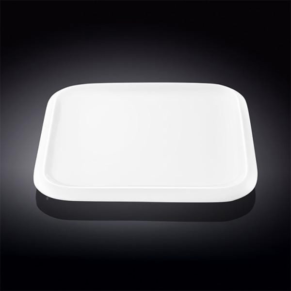 Plato Cuadrado Snack Wilmax 26 Cm