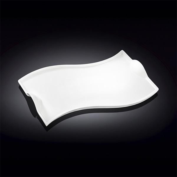 Plato Curve Wilmax 31X18 Cm