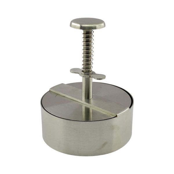 Molde Prensa Hamburguesa 11 Cm Manual, Hacer Inox.