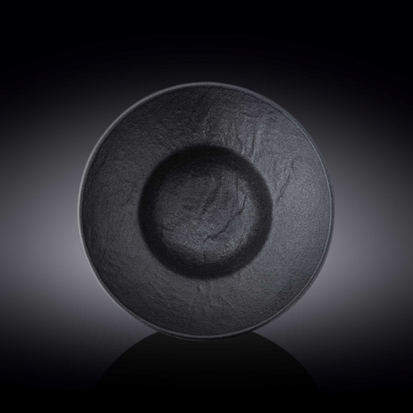 Plato Hondo Ramen 25,5 Cm SlateStone by Wilmax
