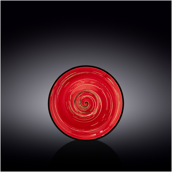 Taza Té Con Platillo 300 Ml Spiral Red by Wilmax - Imagen 3