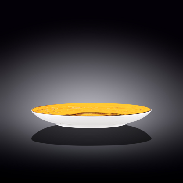 Plato Bajo 28 Cm Spiral Yellow by Wilmax - Imagen 2