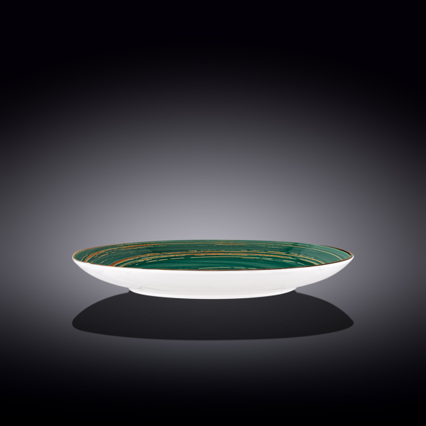 Plato Bajo 28 Cm Spiral Green Wilmax Boom Color - Imagen 2