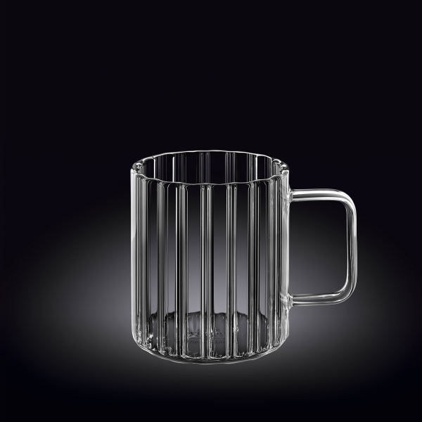 Mug 400 cc Recto Segment Thermo Glass Wilmax