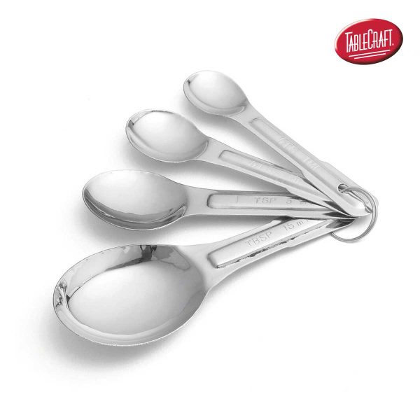 Set 4 Cucharas medidas Acero Inoxidable Tablecraft