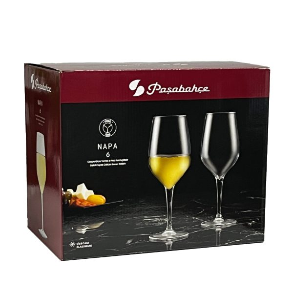 Juego 6 Copa Vino 360 ML Napa Pasabahce