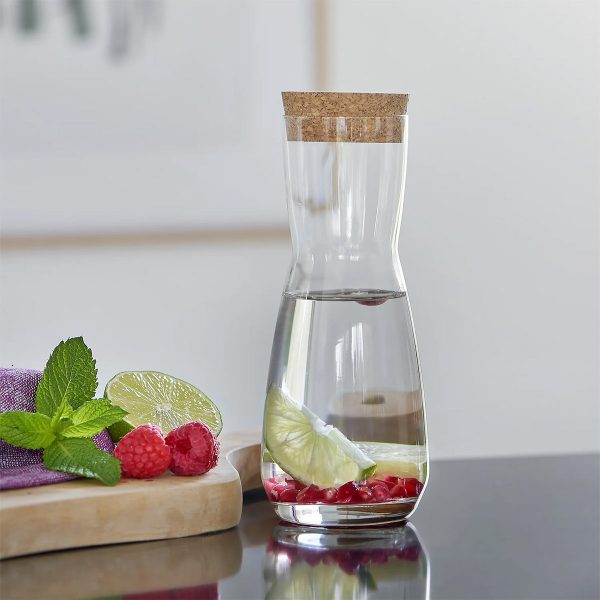 Botella Vidrio Tapa Corcho 300 Ml Royal Leerdam - Imagen 2