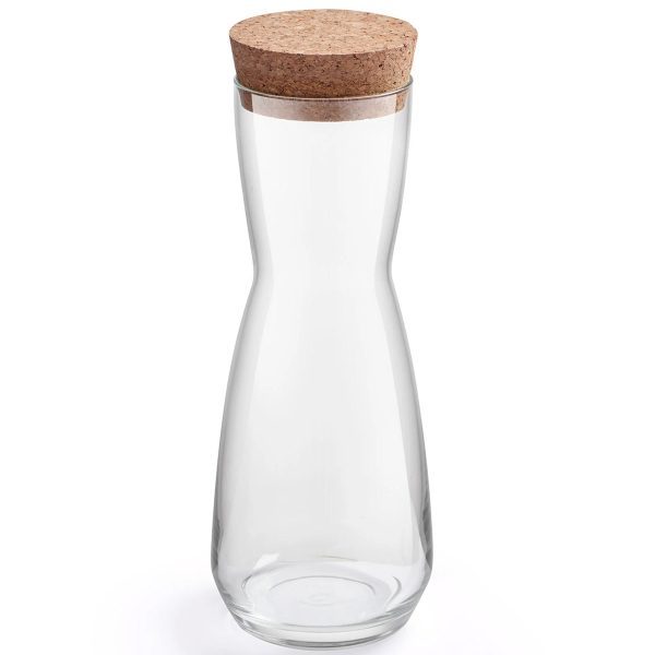 Botella Vidrio Tapa Corcho 1 Lt Royal Leerdam